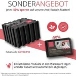 Schutzmatten Set - Fitness-, Gymnastik- & Yogamatte – Bodenschutz & Sportgeräte Unterlage – Bild 3
