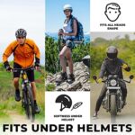 French Fitness Revolution - Laufmütze, Helmfutter für den Laufsport - Optimale Wärmerückhaltung und Feuchtigkeitsableitung - Ideal zum Tragen unter einem Helm – Bild 5