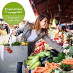 Tebewo Filztasche Premium - praktische Einkaufstasche - modische Shopping Bag - Einkaufskorb aus Filz - faltbare Tragetasche – Bild 5