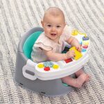 Infantino Musik & Licht 3 in 1 Discovery Sitz & Booster, Mitwachsender Babystuhl Booster Seat & Esszimmerstuhl, Mit Spielzeug und Snacktablett, Für Babys und Kleinkinder – Bild 7