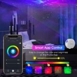 PANAMALAR Smart Sternenhimmel Projektor, WLAN LED Projektor Galaxy Sternenlicht Kinder Nachtlicht mit Timer/Sprachsteuerung von Alexa&Google, Stern LED Lampe Geschenk für Kinder Party Weihnachten – Bild 3