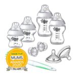 Tommee Tippee Closer to Nature Starter Set für Neugeborene, Anti-Kolik weicher Sauger, durchsichtig – Bild 2