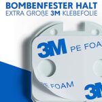 Adlersfeld®, Steckdosen Kindersicherung, Steckdosenschutz zum Kleben, Kindersicherung für Steckdose, Steckdosensicherung für Babys und Kinder – Bild 3