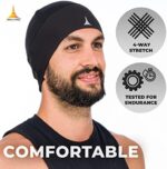 French Fitness Revolution - Laufmütze, Helmfutter für den Laufsport - Optimale Wärmerückhaltung und Feuchtigkeitsableitung - Ideal zum Tragen unter einem Helm – Bild 4
