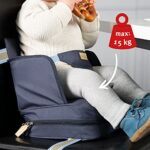 roba Boostersitz, mobiler aufblasbarer Kindersitz mit erhöhten Seitenteilen, flexible Sitzerhöhung für zuhause und unterwegs, 1 Stück (1er Pack) – Bild 8