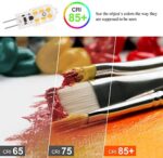 DiCUNO G4 LED Lampe, kaltweiss 6000K & Warmweiss 3000k, 1.5W ersetzt 15-20W, 12V Glühlampe 180LM, nicht dimmbar, kein Flickern, LED Stiftsockellampe, kleine Birne,10er-Set – Bild 5