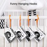TUMAMA Stoffbuch für Babys, Soft Bilderbuch Babyspielzeug Weiches Buch mit Tieren,Obst,Gemüse,Baby Knisterbuch Geschenke für Babys Kleinkind Neugeboren Jungen – Bild 6