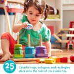 Melissa & Doug | Lernspielzeug | Holzspielzeug mit Formen | 2+ | Geschenk für Jungen oder Mädchen – Bild 2