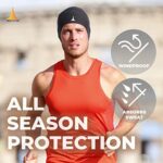 French Fitness Revolution - Laufmütze, Helmfutter für den Laufsport - Optimale Wärmerückhaltung und Feuchtigkeitsableitung - Ideal zum Tragen unter einem Helm – Bild 2