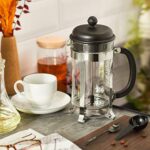 Bodum 1918-01 CAFFETTIERA Kaffeebereiter (French Press System, Permanent Edelstahlfilter, 1,0 liters) – Bild 7
