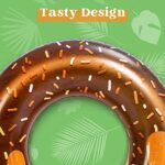 JOYIN Aufblasbarer Donut Schwimmreifen mit Glitzern 82.55cm(3er Pack), Schwimmring, Sommer Wasser Spielzeug, lustiges Pool Floats Spielzeug für Schwimmbadpartys und Donutpartydekorationen – Bild 3