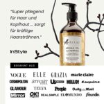 Eclat Skincare, BIO-Arganöl-Shampoo, 5X MEHR FEUCHTIGKEITSSPENDENDE OMEGA-6-FETTSÄUREN für geschmeidigeres, gesünderes Haar mit nährstoffreichem Jojoba- und Mandelöl – Bild 7