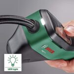 Bosch Elektrische Luftpumpe 18V/3,6V – Kompressor für Reifen & Luftmatratzen, mit/ohne Akku, 150 PSI – Bild 7
