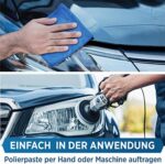 Prinox® Polierpaste mit Tuch – Für Acryl, Harz, Lack, Chrom & Kunststoff – Entfernt Kratzer & Mattierungen – Bild 5