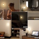 Lyridz Nachtlicht Steckdose mit Bewegungsmelder, strahlend hell Plug-in Nachtlicht dimmbar, Smart Warmweisses LED-Licht mit einstellbarer Helligkeit für Kinder Schlafzimmer Küche Flur2 Stück – Bild 6