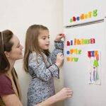 Coogam Grossbuchstaben Kleinbuchstaben Buchstaben und Zahlen für Kinder A-Z Alphabet Kühlschrankmagnete Pädagogische Spielzeug für Vorschule ABC Lernen (78 Stück) – Bild 7