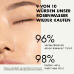 Eclat Skincare, Reines Rosenwasser für Gesicht, Haut & Haar, Bio-Rosenwasser Toner aus handgeernteten frischen bulgarischen Rosen für empfindliche Haut, Natürliches Gesichtswasser, nährend, feuchtigkeitsspendend – Bild 2