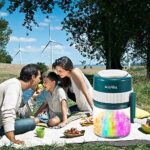 MANBA Slushy Maker und Slush Eismaschine - Tragbare Prämie Slush Maschine und Slushie Maker - BPA Frei – Bild 4