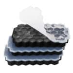 dowowdo, Eiswürfelform Silikon Eiswürfel Form 37-Fach mit Deckel ice cube tray BPA-freie Eiswürfelbehälter für Bier Cocktails Whisky