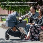 Eletorot, Getränkehalter für Kinderwagen Zubehör Buggy, Eletorot Universal Fahrrad Kinderwagen Buggy Flaschenhalter Babyflasche Flaschenhalter für Trinkflaschen Nuckelflaschen Kaffeehalter – Bild 4