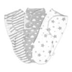 Pucksack Baby 0-6 Monate – 3er Set Pucktuch aus 100% Baumwolle