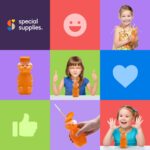 Honey Bear Quetschbecher – 3 Strohhalme, auslaufsicher, für Babys & Therapie