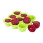 KIDDO FEEDO, Die original Gefrierform mit Silikondeckel zum Einfrieren von Muttermilch in handlichen Portionen, 9 x 75ml, BPA-frei, Gratis eBook mit Rezepten – Bild 3
