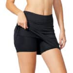 BALEAF Tennisrock Damen Sportrock Laufrock mit Hose Golfrock mit Tasche Kurz Rock mit Hose Drunter Sport Hosenrock für Running Tennis – Bild 4