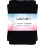 CALZITALY 2 Paar Blickdichte Umstandsstrumpfhose | Elastische Geformte Schwangerschaftsstrumpfhosen Komfort Übergangszeit Mode – Bild 6