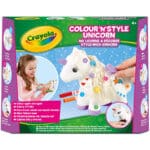 CRAYOLA Colour 'n' Style Unicorn , Colour Your Own Unicorn Again and Again , Includes Washable Marker Pens, Beads & Hairbrush , Ideal for Kids Aged 4+ – Bild 2