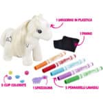 CRAYOLA Colour 'n' Style Unicorn , Colour Your Own Unicorn Again and Again , Includes Washable Marker Pens, Beads & Hairbrush , Ideal for Kids Aged 4+ – Bild 3