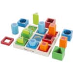Melissa & Doug Sortierset für aufeinanderfolgende Formen, Motor Skills , Montessori Toy , 3+