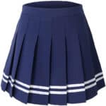 Marineblau mit Streifen