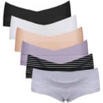 Intimate Portal Schwangerschafts Unterhosen | Unterbauch-Umstandsunterwäsche | Postpartum Boycut-Slips