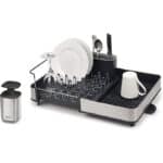 Joseph Joseph Rethink Your Sink – ausziehbares Geschirrabtropfset und Seifenspender aus Edelstahl – Bild 2