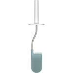 Joseph Joseph Flex - Hygienische Silikon-Toilettenbürste mit Halter, Anti-Tropf, Anti-Verstopfung Kopf – Bild 2