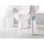 Joseph Joseph Flex - Hygienische Silikon-Toilettenbürste mit Halter, Anti-Tropf, Anti-Verstopfung Kopf – Bild 3