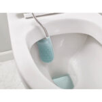 Joseph Joseph Flex - Hygienische Silikon-Toilettenbürste mit Halter, Anti-Tropf, Anti-Verstopfung Kopf – Bild 4