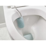 Joseph Joseph Flex - Hygienische Silikon-Toilettenbürste mit Halter, Anti-Tropf, Anti-Verstopfung Kopf – Bild 7