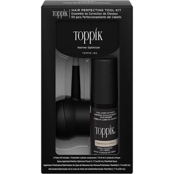 Toppik 3-in-1-Haarfaser Starterset mit Faserfixier Sprühen, 50 ml