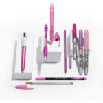BIC Stifte Set  2 Kugelschreiber, 1 Federmäppchen, 1 Fineliner, 2 Bleistifte, 1 Tintenroller & 3 Permanent Marker, Pink & Purple Set – Bild 5