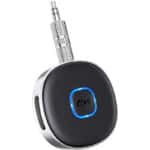 Mohard AUX Bluetooth Adapter Auto, Drahtloser KFZ Bluetooth 5.0 Empfänger für Heim-Stereo/Kabelgebundene Kopfhörer, Mini Bluetooth Adapter AUX, Freisprechanrufen, Dual Verbindung, 16 Stunden Spielzeit