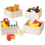 Melissa and Doug Holz Lebensmittel Kinderküche Zubehör Holz | Spielküche Zubehör Holz & Kaufladen Zubehör Holz | Küchenspielzeug für Kinder Küchenzubehör | Holzspielzeug Küche Kinder ab 2 Jahre – Bild 2