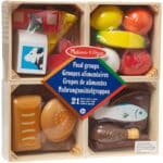 Melissa and Doug Holz Lebensmittel Kinderküche Zubehör Holz | Spielküche Zubehör Holz & Kaufladen Zubehör Holz | Küchenspielzeug für Kinder Küchenzubehör | Holzspielzeug Küche Kinder ab 2 Jahre – Bild 6