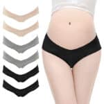 HBselect 6er Unterhosen für Schwangere Umstandsmode Hösschen Damen Unterwäsche aus Baumwolle Schwangerschaft Postpartum Slip – Bild 6