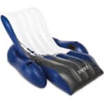 Intex Floating Recliner Lounge - Aufblasbarer Badelounge, mehrfarbig, 180 x 135 cm