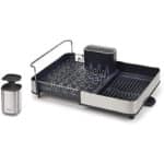 Joseph Joseph Rethink Your Sink – ausziehbares Geschirrabtropfset und Seifenspender aus Edelstahl