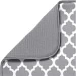 S&T INC. 497401 Geschirrmatte Saugstarke, wendbare Mikrofaser-Abtropfmatte für Küche, 40,6 x 45,7 cm – Bild 6