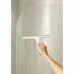 Joseph Joseph EasyStore - Slimline Duschabzieher mit Aufbewahrungshaken für die Duschwand, Abzieher Dusche – Bild 5