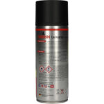 NIGRIN Lackspray, 400 ml, mattschwarzer Autolack, schützt Felgen und Karosserie vor Rost, schnell trocknend – Bild 2